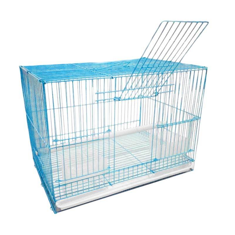 Jual WYD K19 Besi Lipat Kecil Kandang Hewan - Biru Online