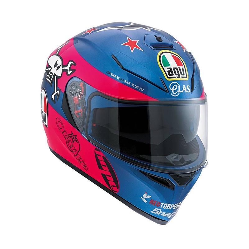 Jual AGV K3 SV Top Guy Martin Helm Full Face - Pink Online 