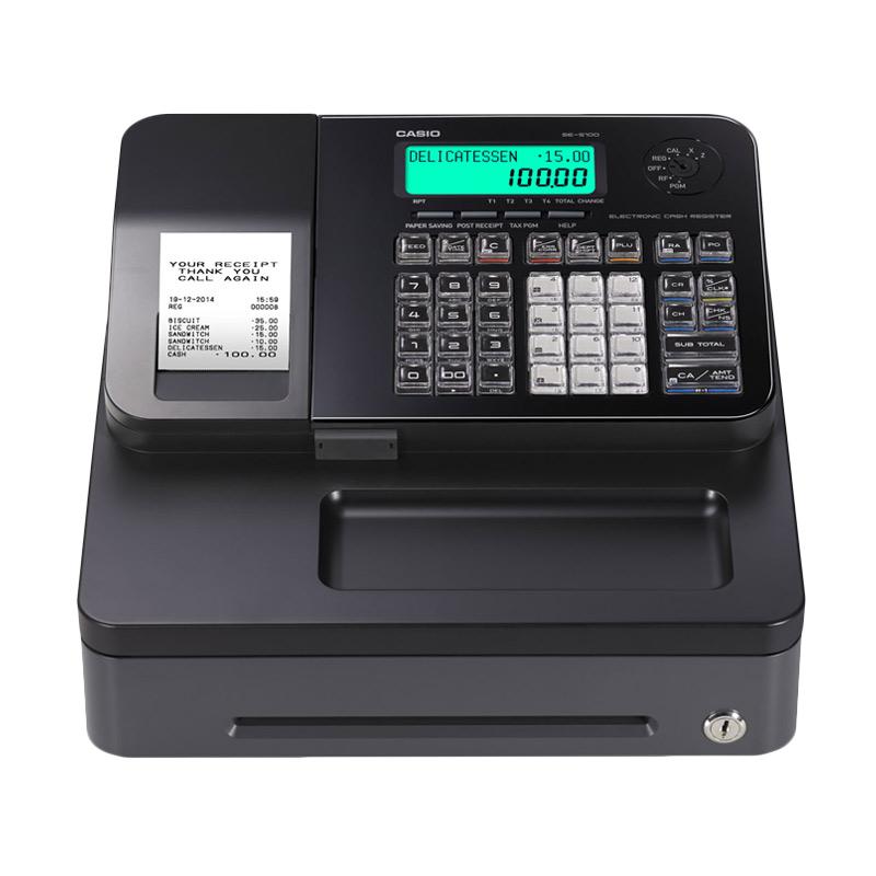 Jual CASIO SE S100 Cash Register - Black Online - Harga