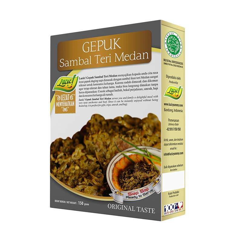 Jual Laziz! Gepuk Sambal Teri Medan Makanan Instan Online 