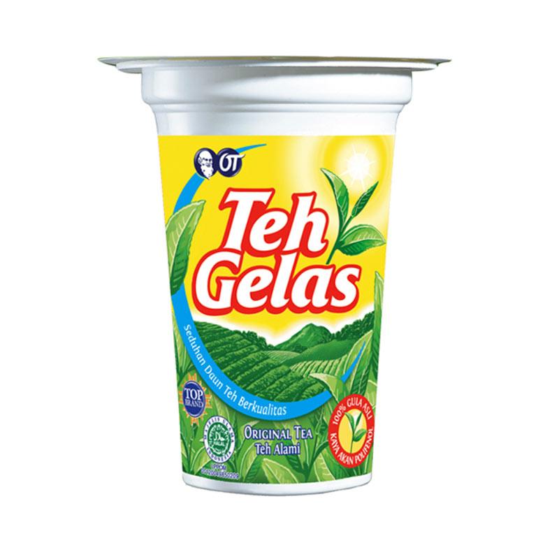 Jual Teh Gelas Original Cup Minuman Teh Instant 180 mL [24