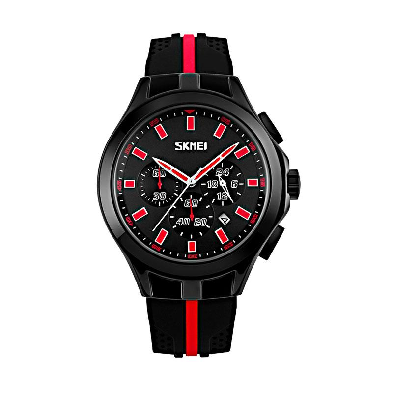 Harga Skmei - Jam Tangan Pria - Black Stainless Steel 