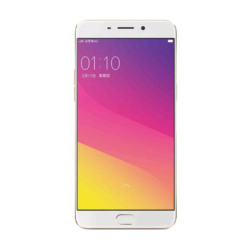 Jual OPPO A37 Smartphone - Gold [2 GB/16 GB] Free Speaker