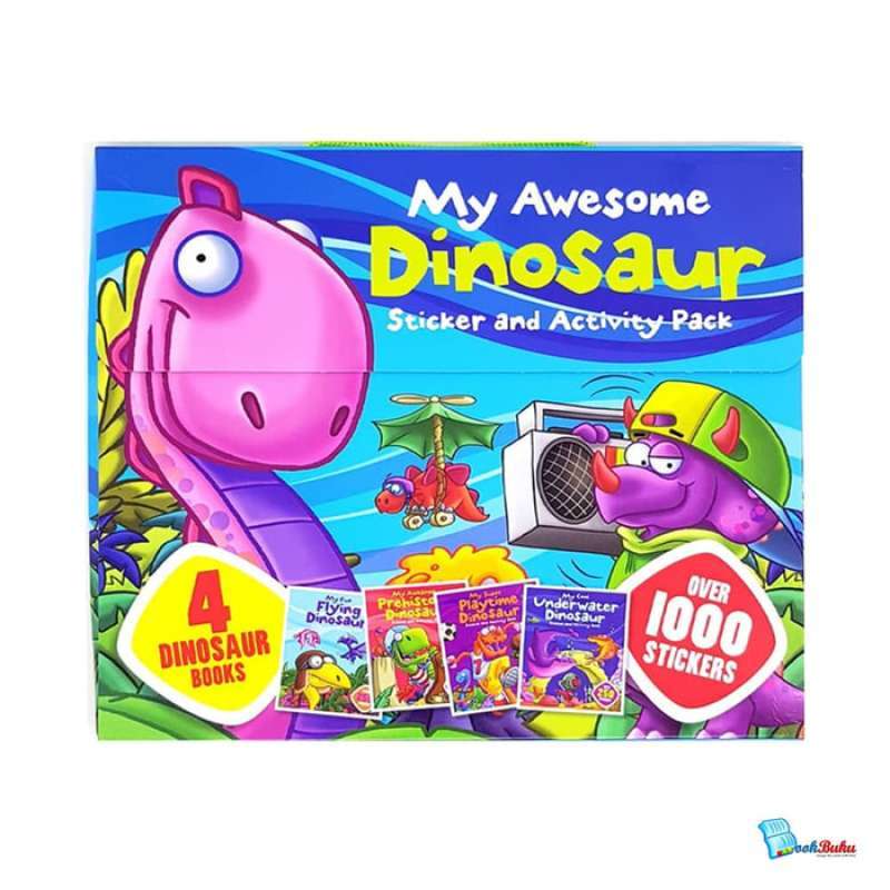 Jual My Awesome Dinosaurs Sticker And Activity Pack Di Seller