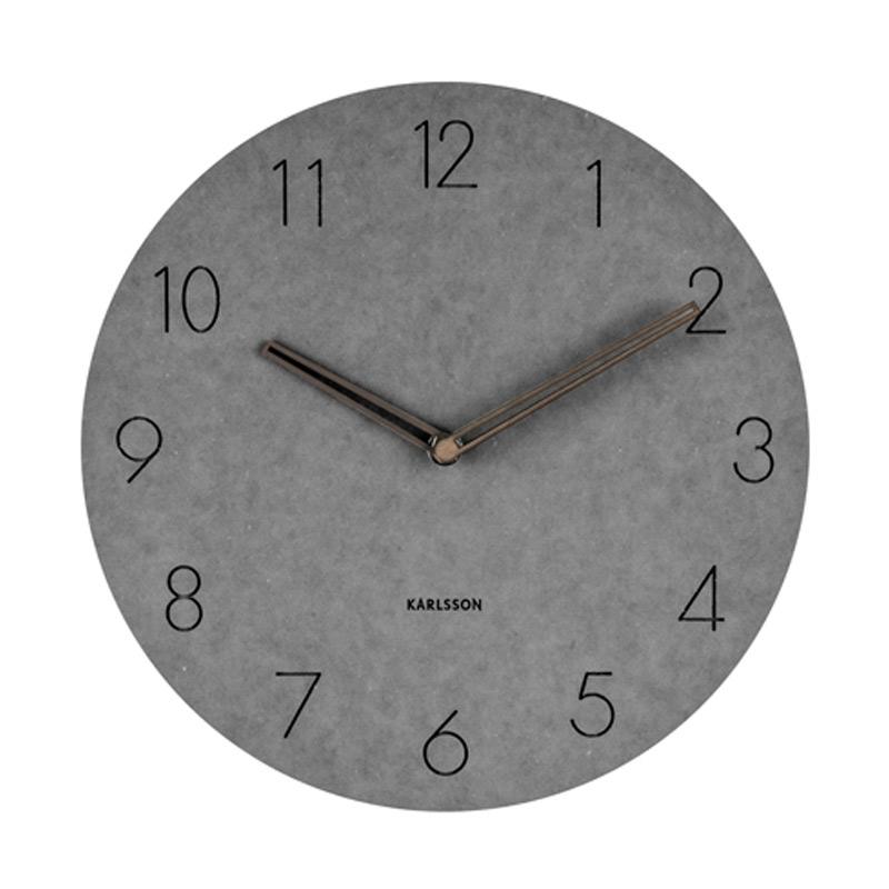 Jual Karlsson Dura Korean Wood Wall Clock [D. 29cm] di Seller Karlsson