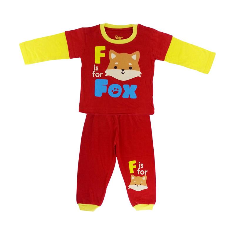 Jual Dessan Animal Fox Piama Anak Online - Harga