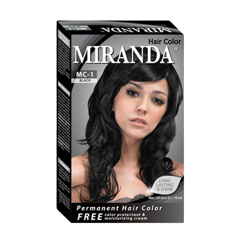 Promo Miranda Hair Color Mc1 Black [30 Ml] Diskon 60 Di Seller House
