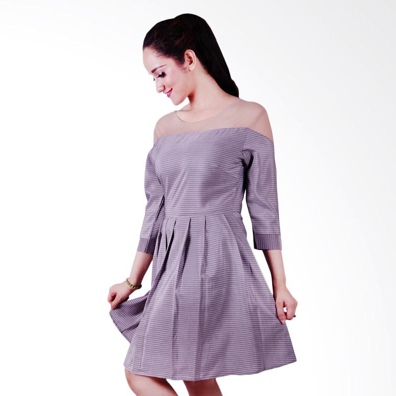 jual babushka microdot minidress grey harga jual babushka microdot minidress grey harga