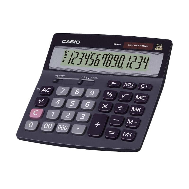 Jual Casio Desktop D-40L Kalkulator Online - Harga