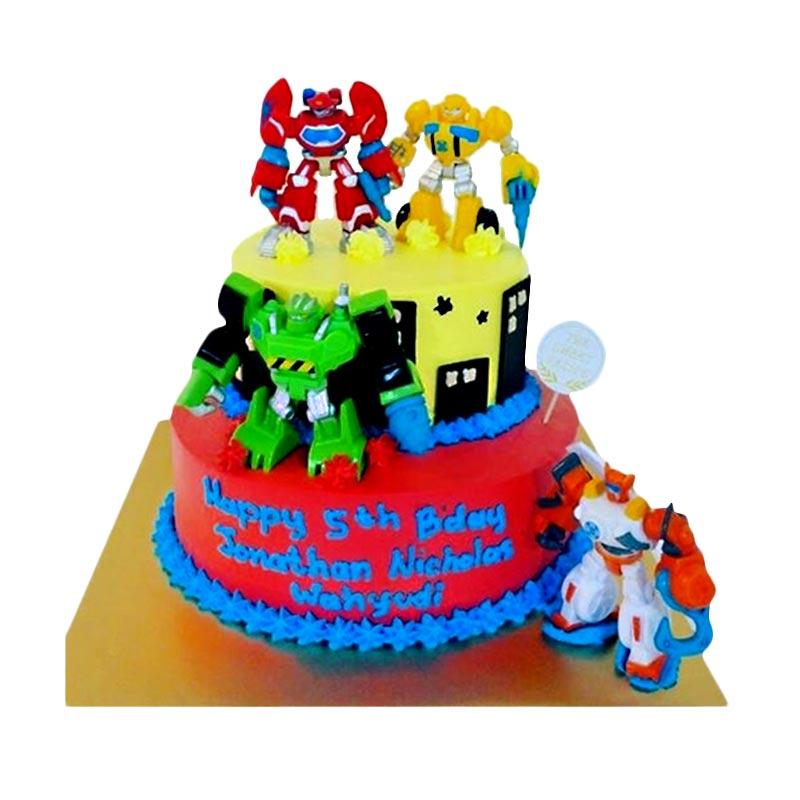 Jual The Sweet Recipe Transformer Cake Fondant di Seller THE SWEET