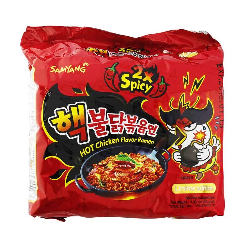 jual samyang spicy 2x mie ramen 5pcs harga jual samyang spicy 2x mie ramen 5pcs harga