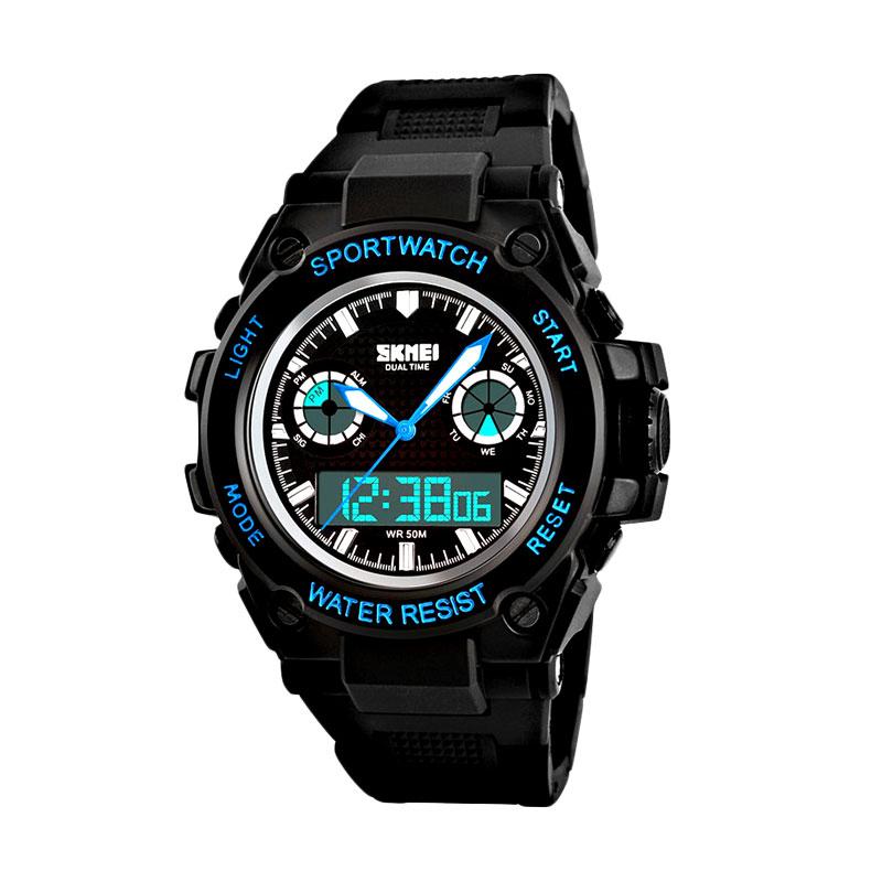 Harga Skmei - Jam Tangan Pria - Black Blue - 1217-C 