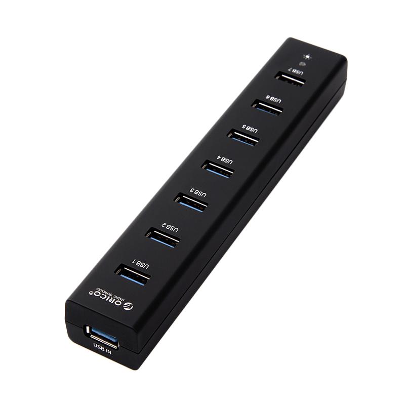 Jual Orico H7013-U3 Black USB HUB [7 Port] di Seller TalentaStore ...
