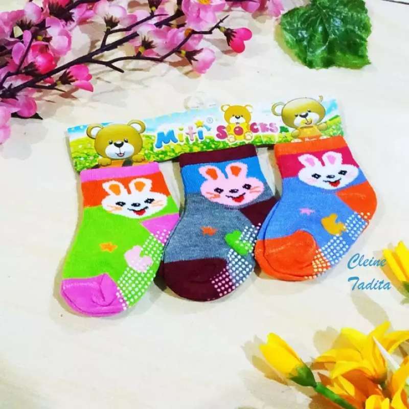 Promo Cleine Tadita - 3 pasang Kaos Kaki Anak - Kaos Kaki