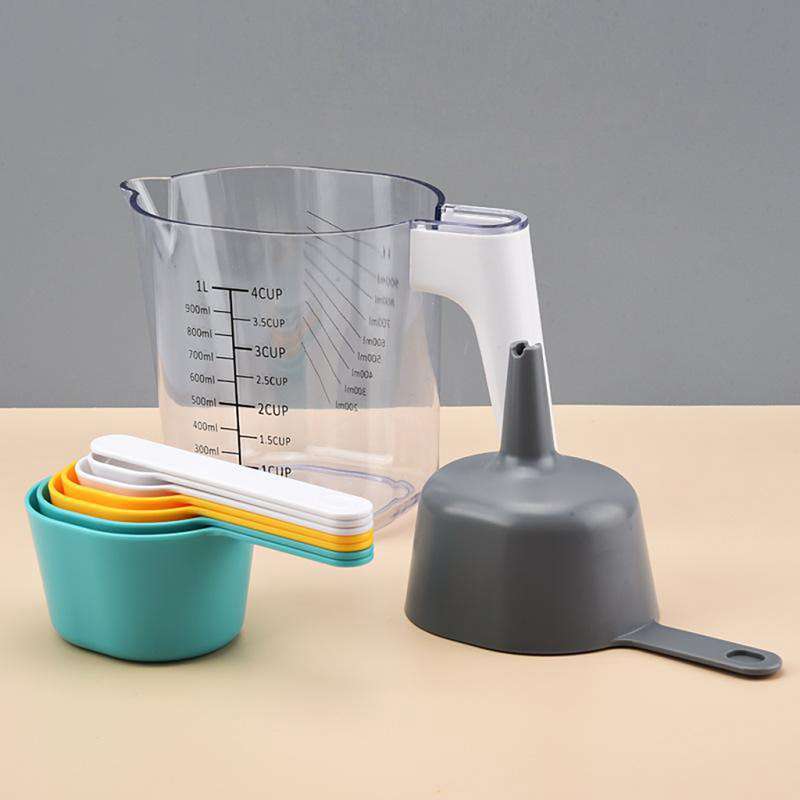 Promo Plastic Measuring Cups and Spoons Combo 1L Measuring Cup Kitchen