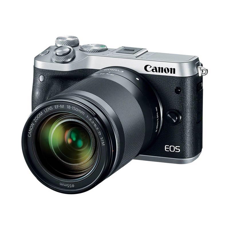 Harga Canon EOS M6 Kit 18150mm Kamera Mirrorless Silver