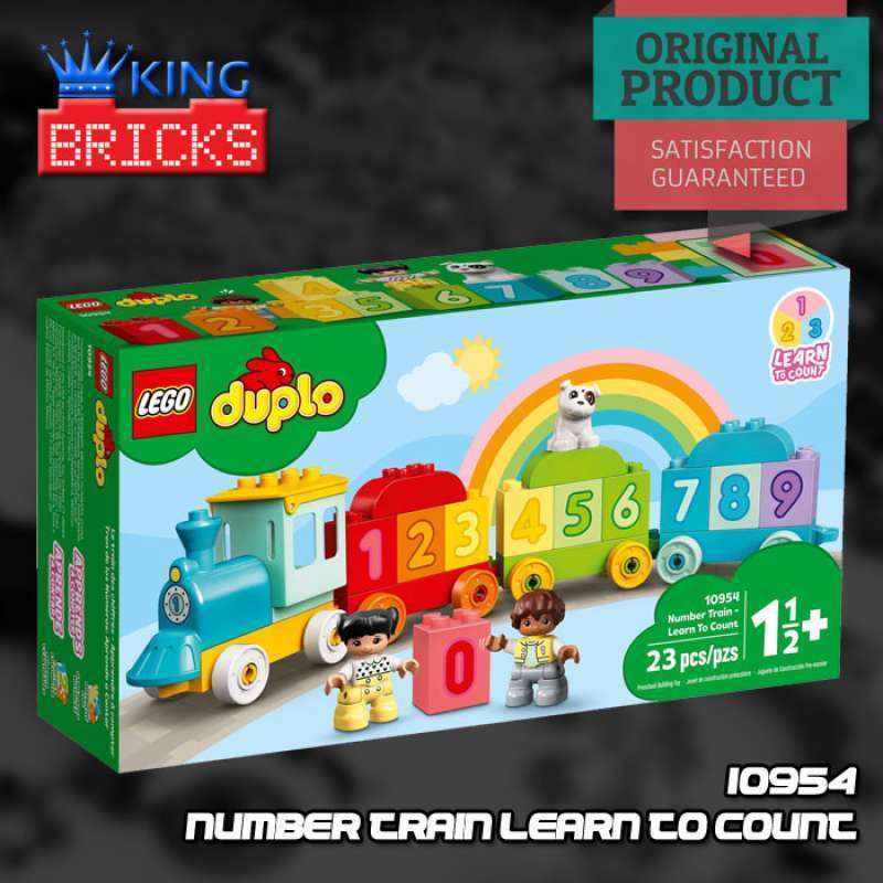 Jual Lego Original Duplo 10954 Number Train Learn To Count Mainan Anak ...