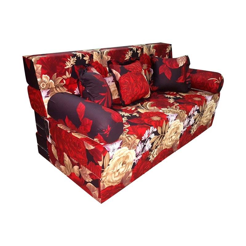 Promo Inoac Sofa Bed [200 x 180 x 20 cm] Coklat. Diskon 21 di Seller