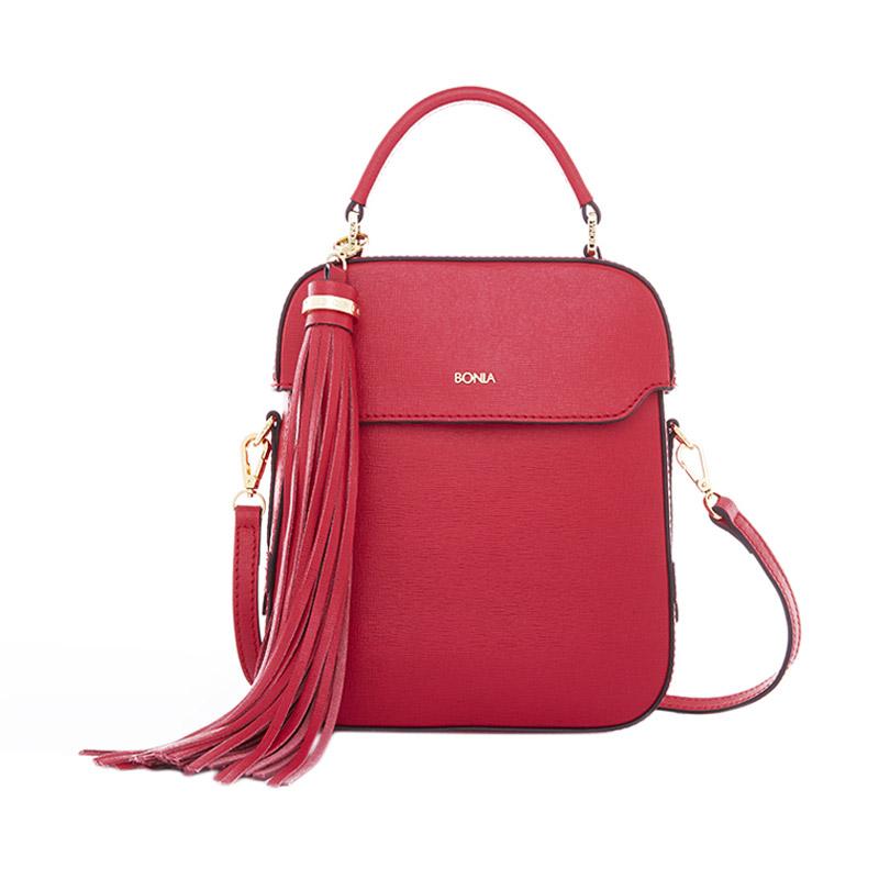 Jual Bonia Scarlet Bonnie Satchel Bag Online - Harga
