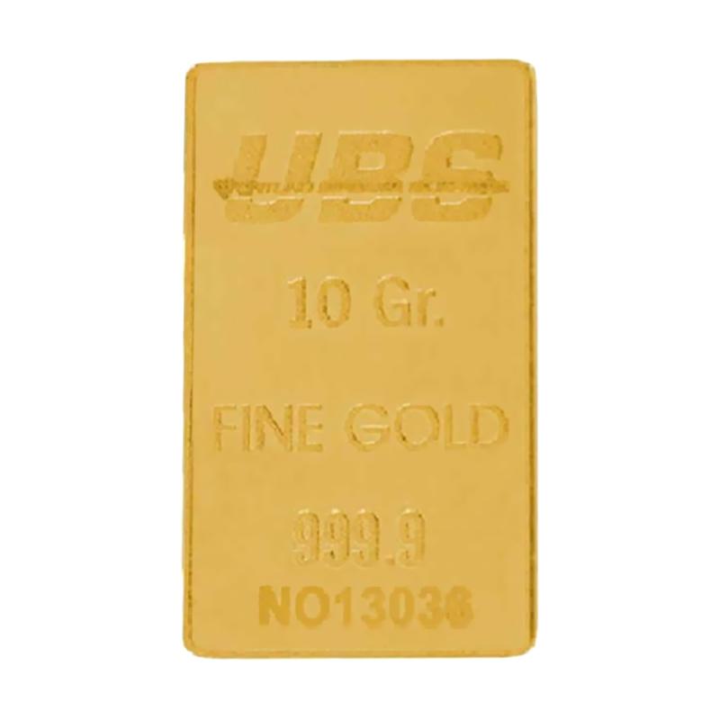 Jual Kinina UBS Emas Logam Mulia [10 g] Online - Harga