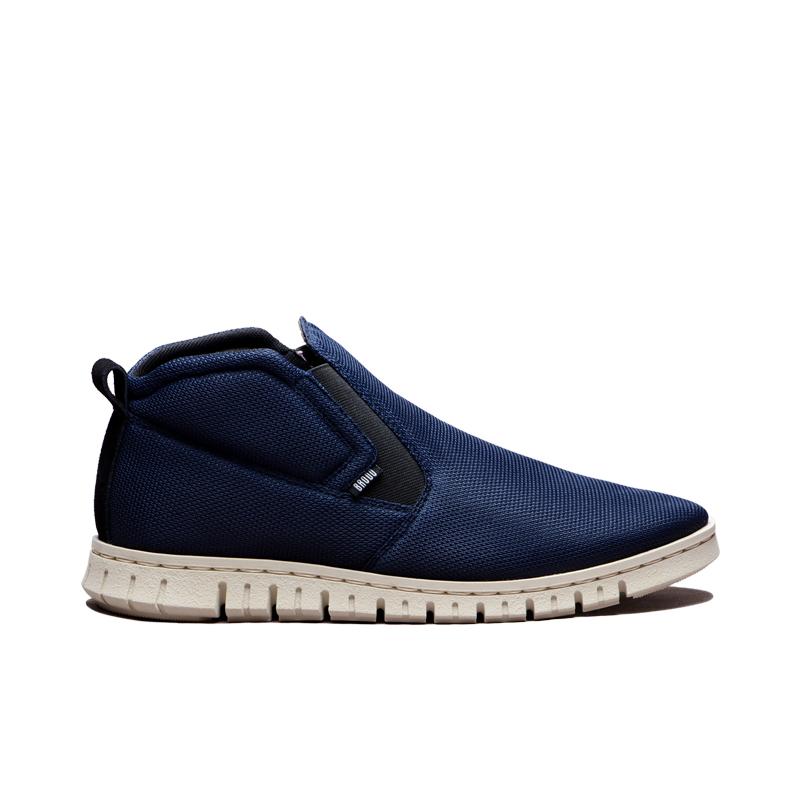 Jual Brodo Geo Casual Sneaker Sepatu Pria - Navy Online