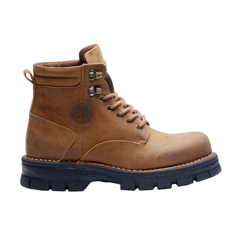 Jual Brodo Tambora Casual Boot Sepatu Pria - Tan di Seller BRODO