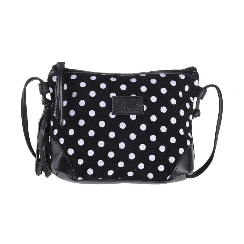 Jual Hers D114 Bags Lavanya Sling - Hitam Terbaru - Harga