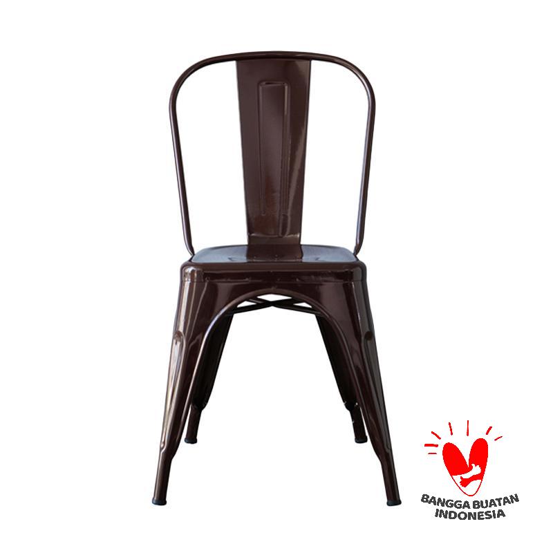 jual the olive house metal chair brown jual the olive house metal chair brown
