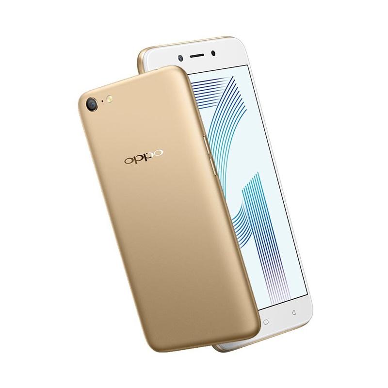 Jual OPPO A71 Smartphone - Gold [16 GB/2 GB] Online 