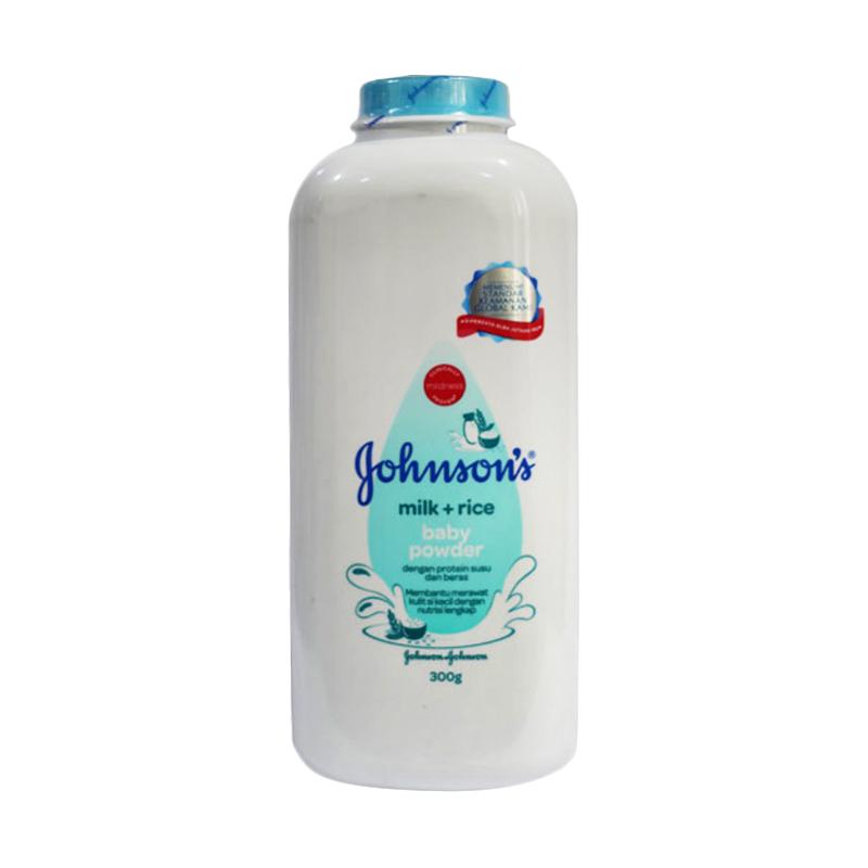 Jual Johnson's Milk & Rice Baby Powder [300 g] di Seller