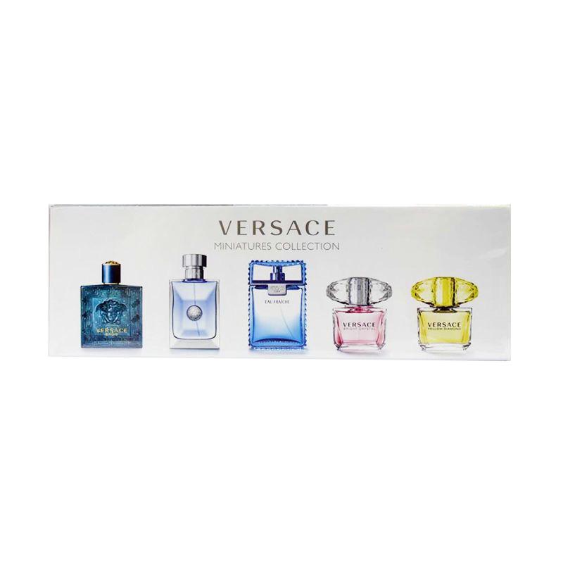 Jual Versace Miniature Parfum Wanita [5 pcs] Online