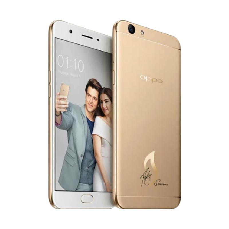 Jual OPPO F1 S Smartphone - Gold [32 GB/ 3 GB] Online 