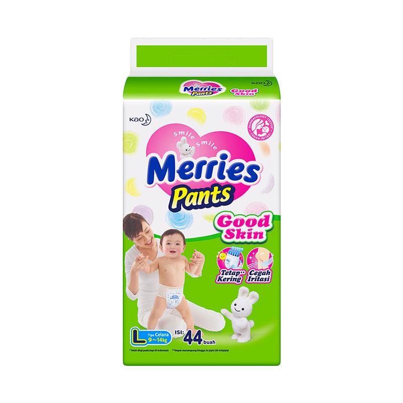 Jual Merries Pants Good Skin Popok Bayi [Size L/44 Pcs