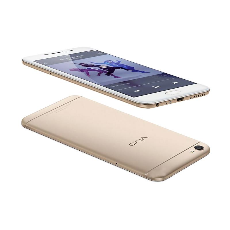 Jual VIVO V5 Smartphone - Gold [32GB/ 4GB] Murah April