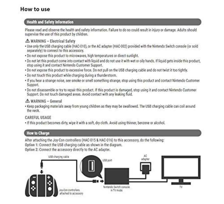 Jual Nintendo Switch Joy-con Charging Grip - Joycon Di Seller ...