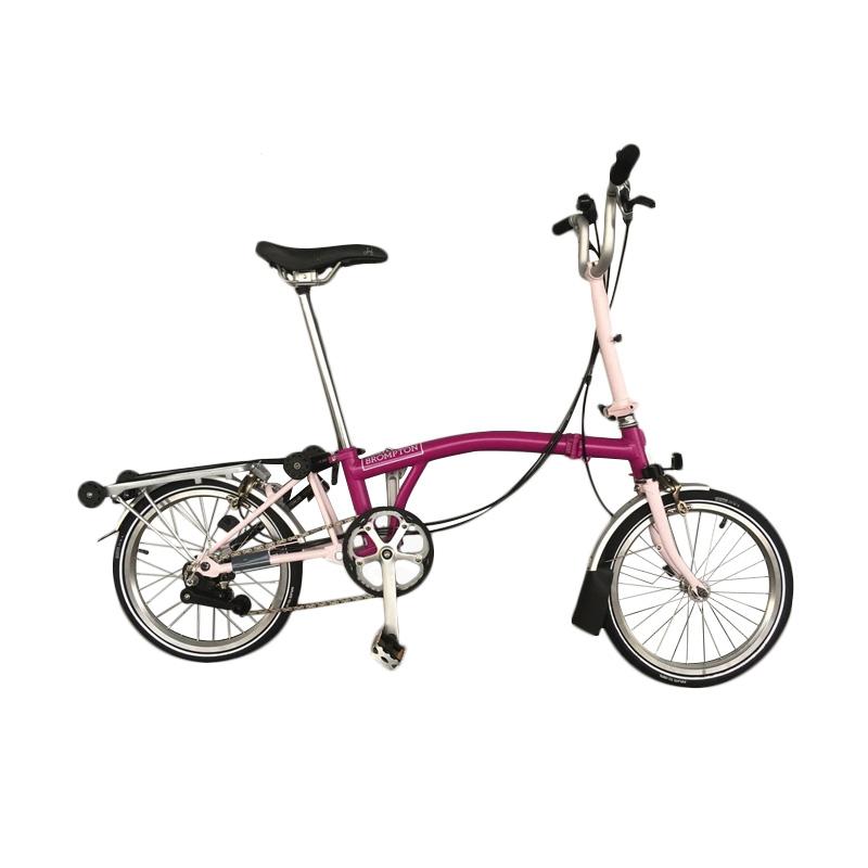 Jual Brompton M6R Sepeda Lipat - Berry Crush Cherry 