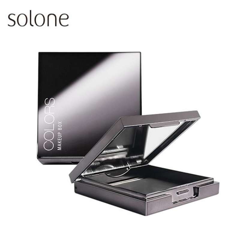 Jual (solone)Solone loves to play with color box (4 grids) Galaxy Black ...