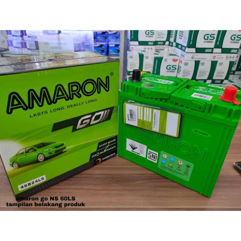 Promo AKI MOBILNG WULING CONFERO AMARON GO KERING NS60LS 12V 45AH