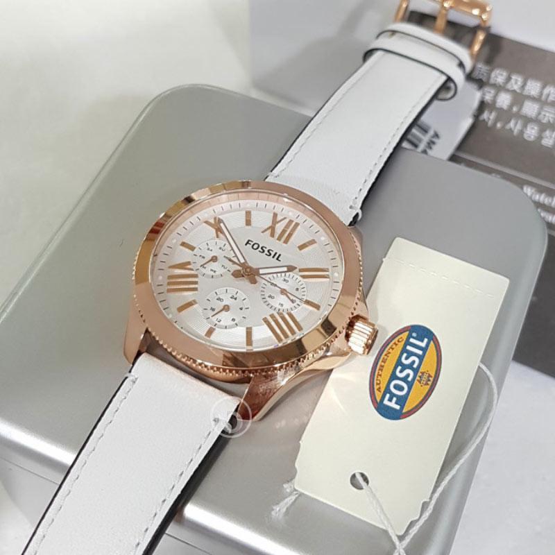 Jual Fossil AM4486 Cecile - Jam Tangan Wanita - Tali Kulit