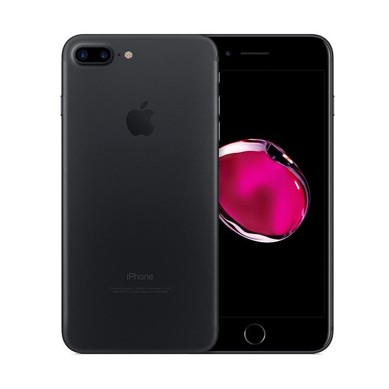 Jual Apple iphone 7 Plus Smartphone - Black Mate [256GB
