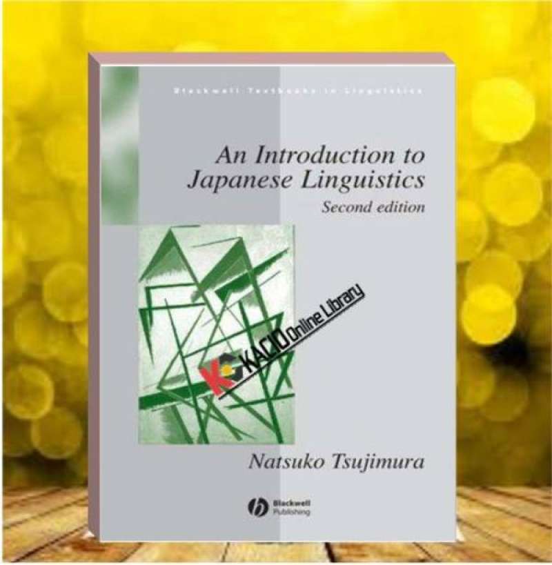 Jual An Introduction To Japanese Linguistics. Natsuko Tsujimura