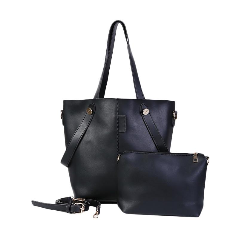 Jual Ronaco Shailena Tote Bag - Hitam Online - Harga