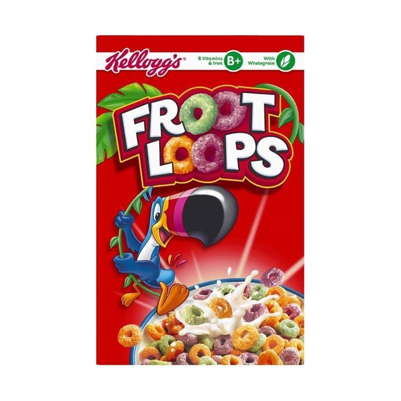 Jual Kelloggs Froot Loops Cereal [180 g] di Seller Dede collection