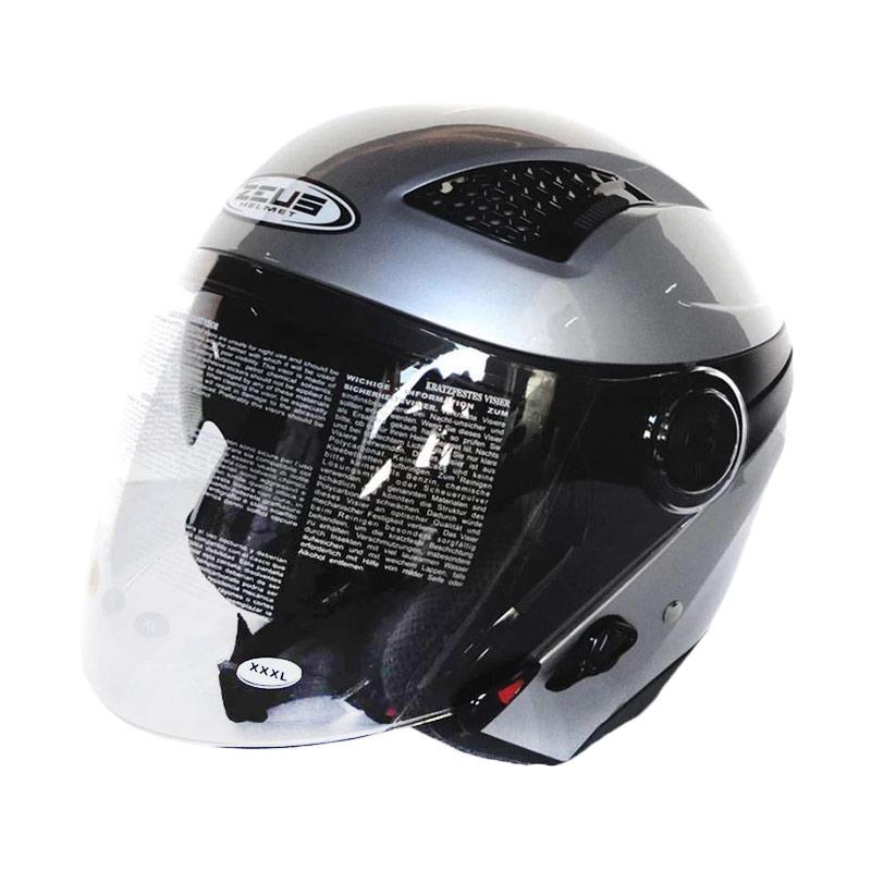 Half Helm Zeus Zs 610 Silver jual zeus zs 610 helm half silver harga Half Helm Zeus Zs 610 Silver jual zeus zs 610 helm half silver harga