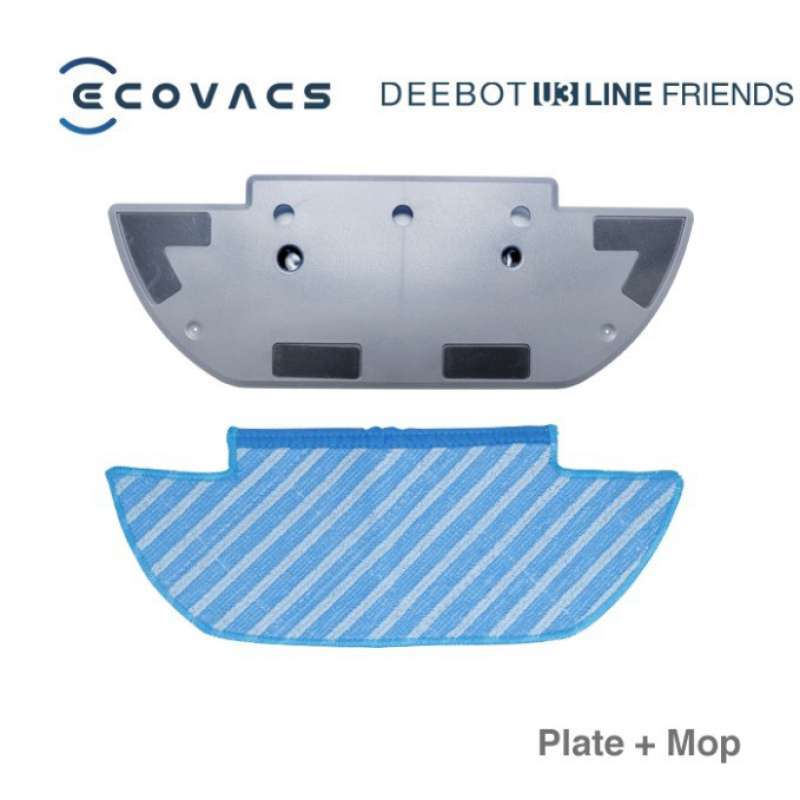 Jual Ecovacs Aksesoris DEEBOT OZMO U3 Line Friends Plate and Mopping