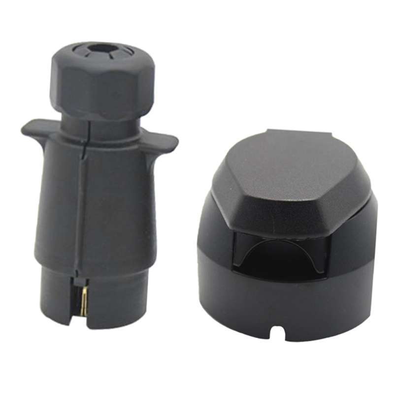 Jual 7 Pin Electric Towbar Plug & Socket Kit Trailer Tow Wiring Lights New Di Seller Homyl