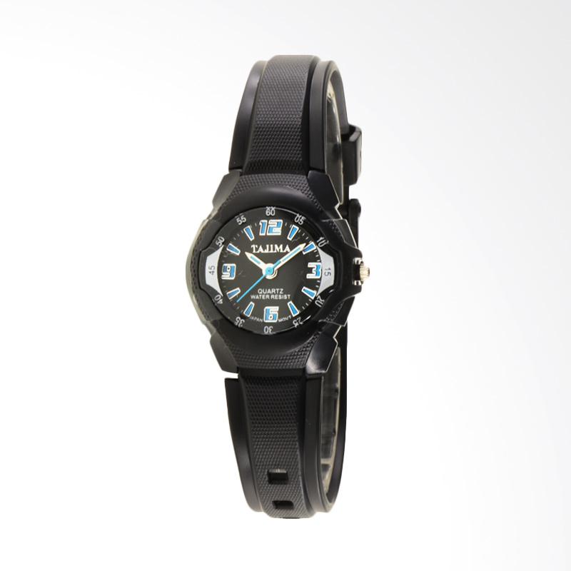 harga tajima analog jam tangan wanita biru rubber harga tajima analog jam tangan wanita biru rubber