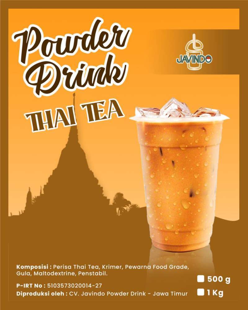 Jual Bubuk Minuman Thai Tea Di Seller Kedaibubukmalang - Sawojajar ...