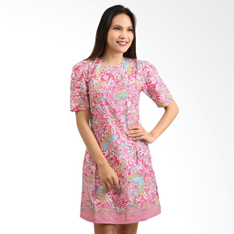 jual daily deals denbagoes batik dress pink jual daily deals denbagoes batik dress pink