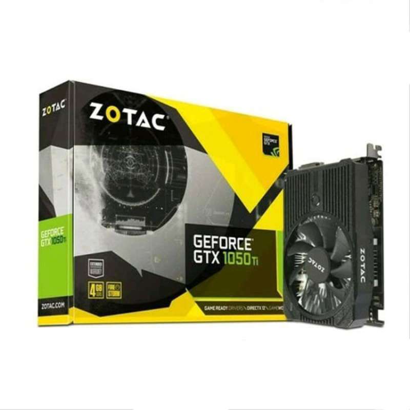 Promo ZOTAC VGA CARD GTX1050 TI DDR5 4GB / VGA ZOTAC GTX1050 DDR5
